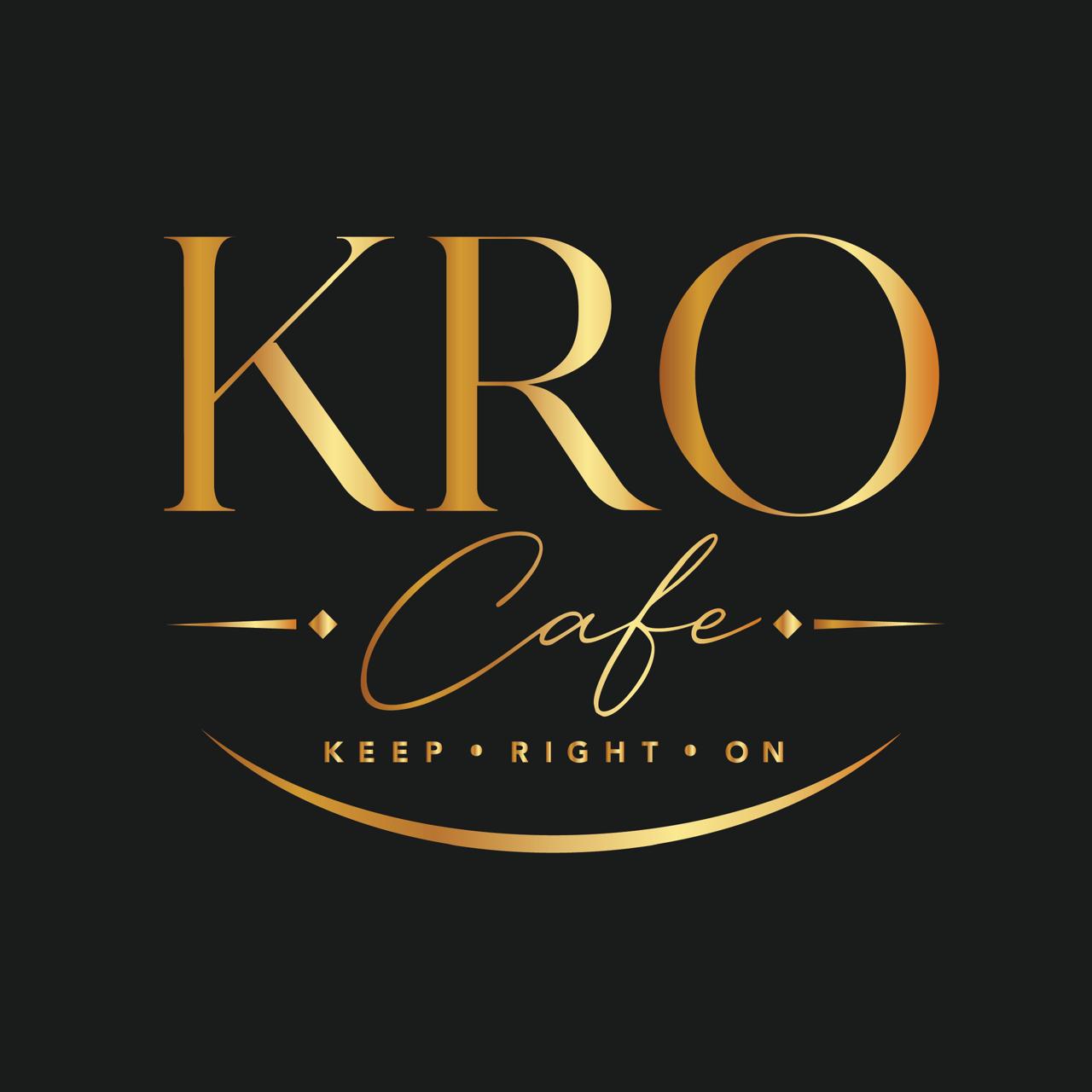 KRO Café Keep Right On logo